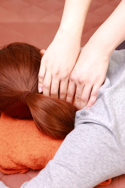 Neck massage　 — Zdjęcie stockowe
